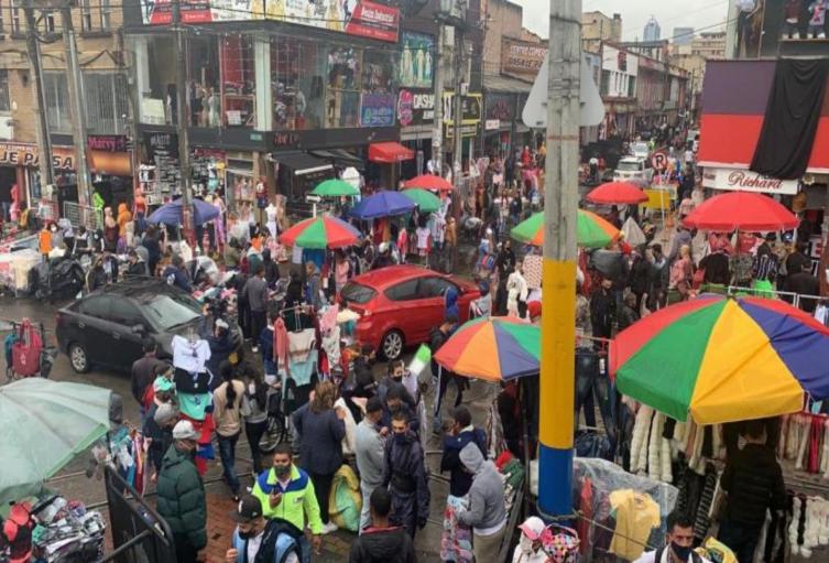 Noticia Bogotá: Registran aglomeración de gente en San Victorino | Alerta  Bogotá